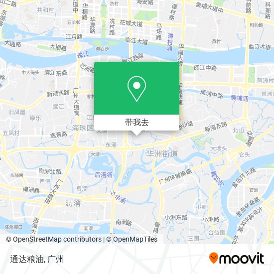通达粮油地图