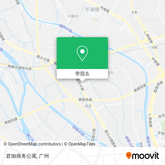 君御商务公寓地图