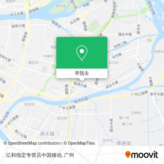 亿和指定专营店中国移动地图