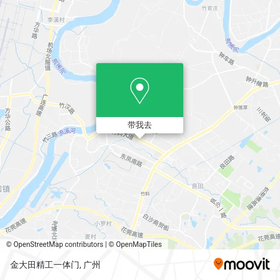 金大田精工一体门地图