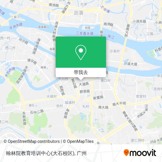 翰林院教育培训中心(大石校区)地图