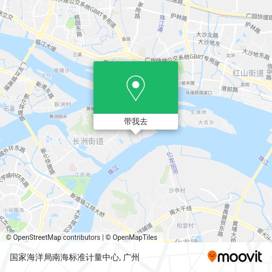国家海洋局南海标准计量中心地图