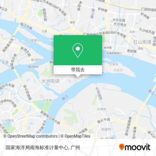 国家海洋局南海标准计量中心地图