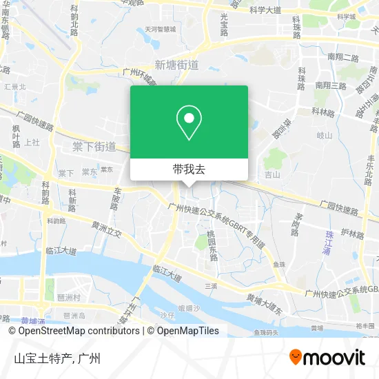 山宝土特产地图