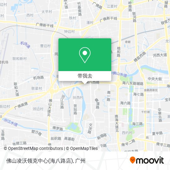 佛山凌沃领克中心(海八路店)地图