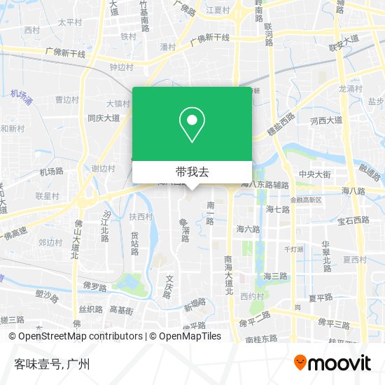 客味壹号地图