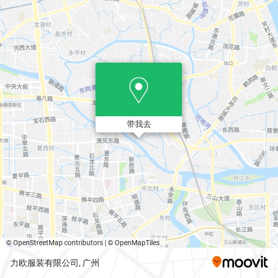 力欧服装有限公司地图