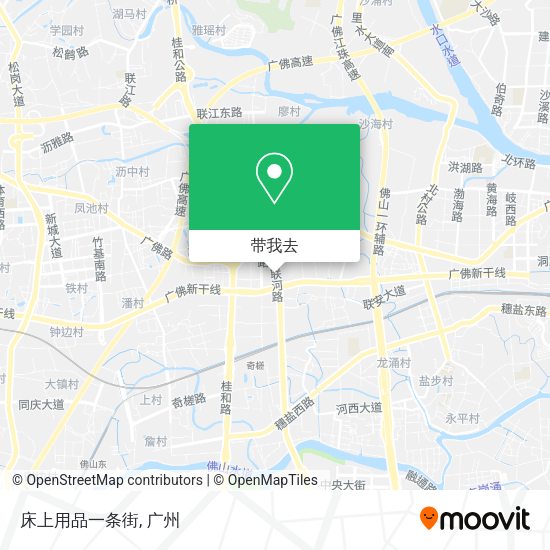 床上用品一条街地图