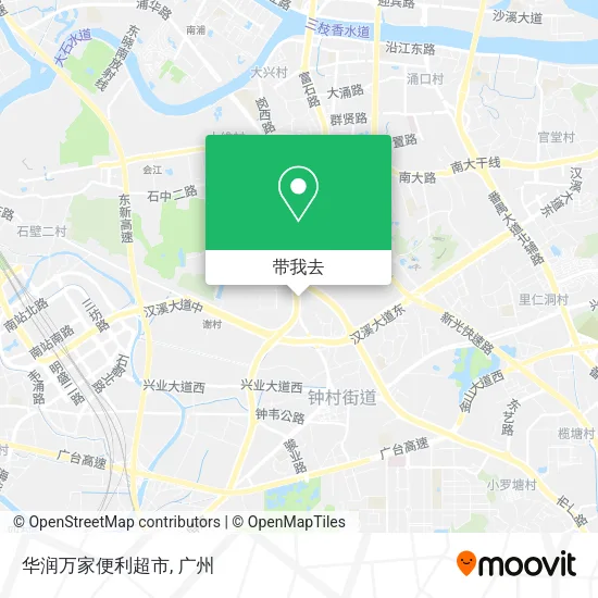 华润万家便利超市地图