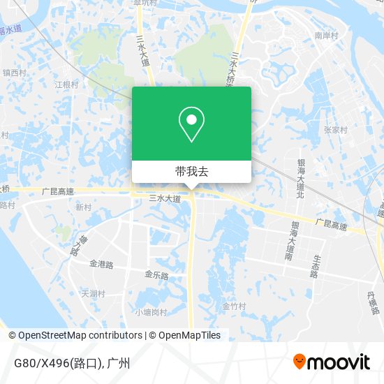 G80/X496(路口)地图