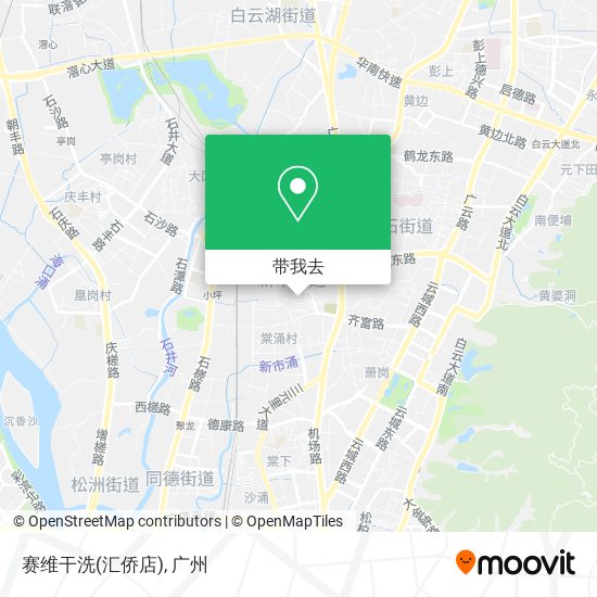 赛维干洗(汇侨店)地图