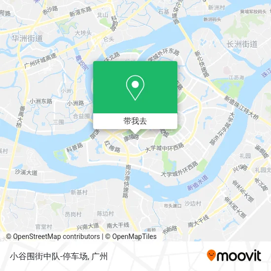 小谷围街中队-停车场地图