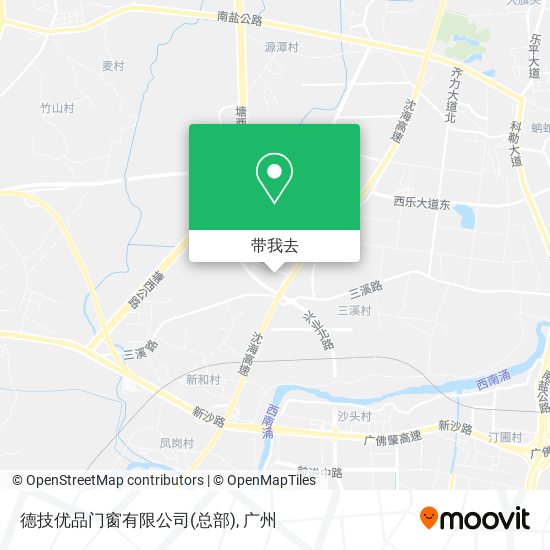 德技优品门窗有限公司(总部)地图