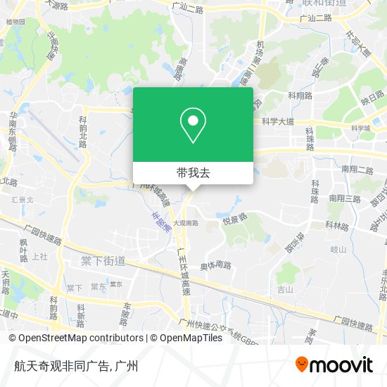 航天奇观非同广告地图