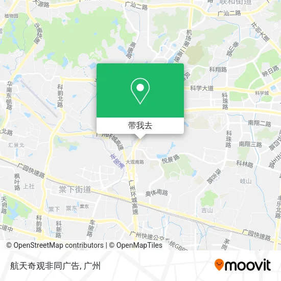 航天奇观非同广告地图