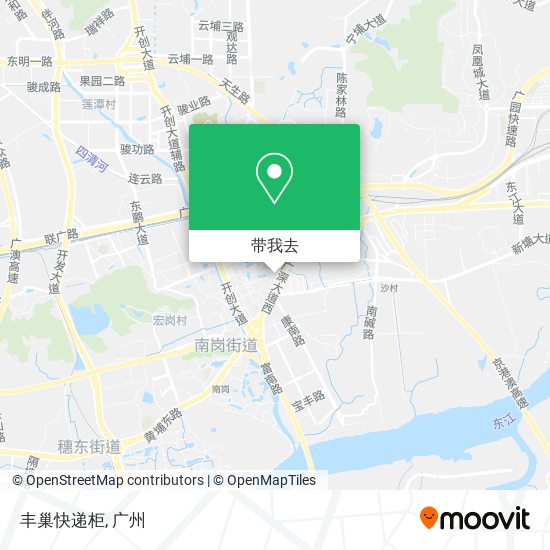 丰巢快递柜地图