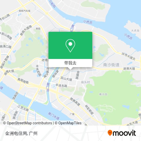 金洲电信局地图