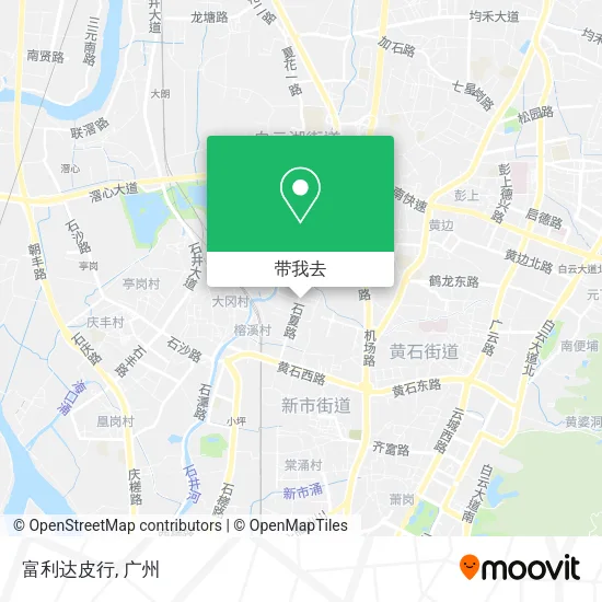 富利达皮行地图