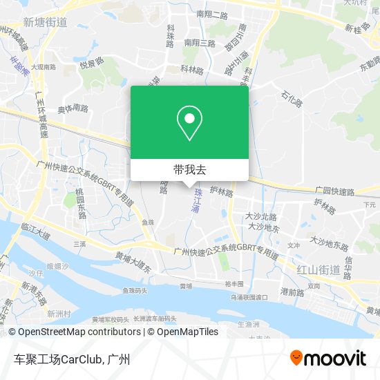 车聚工场CarClub地图
