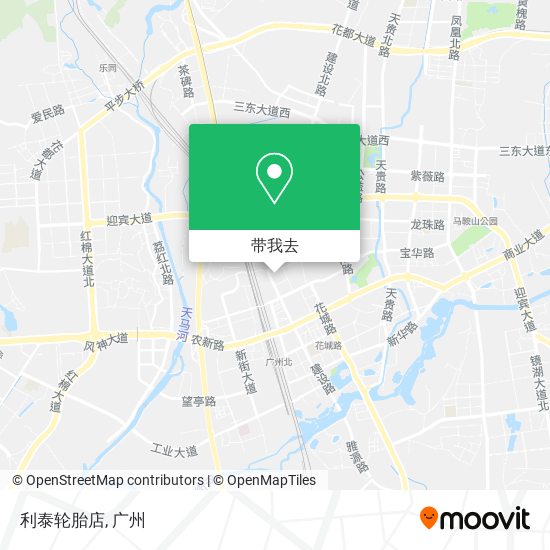 利泰轮胎店地图
