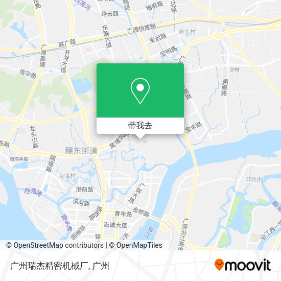 广州瑞杰精密机械厂地图