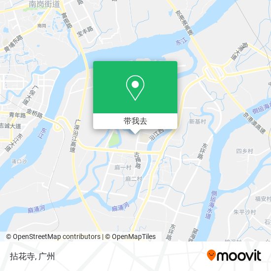 拈花寺地图