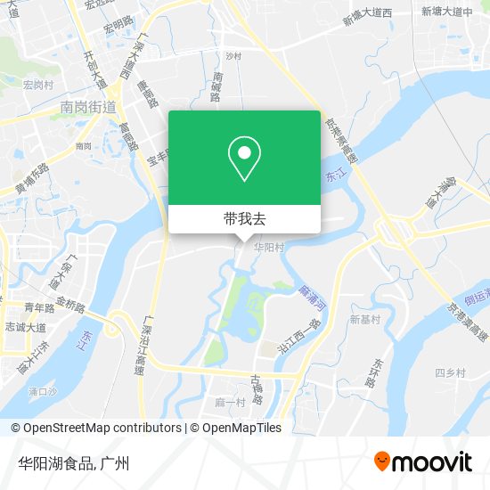 华阳湖食品地图