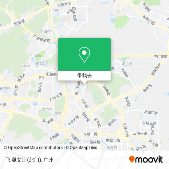 飞晟文汇(北门)地图