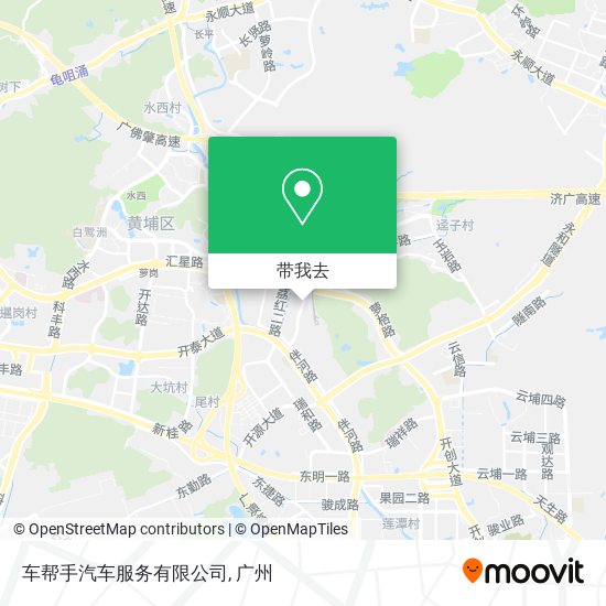 车帮手汽车服务有限公司地图