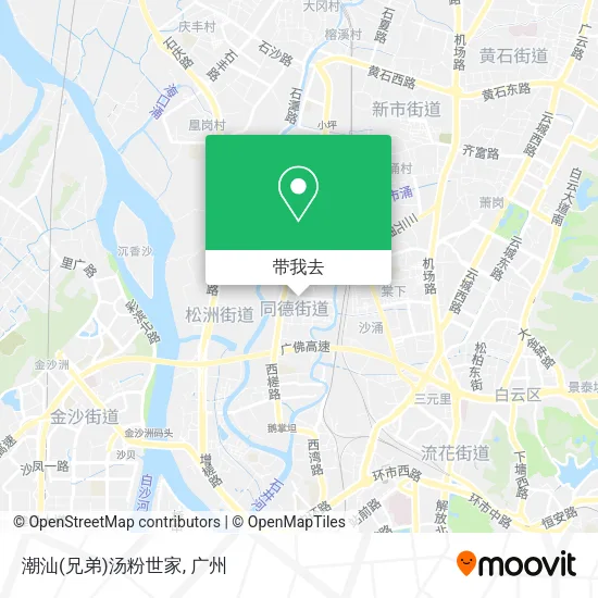潮汕(兄弟)汤粉世家地图