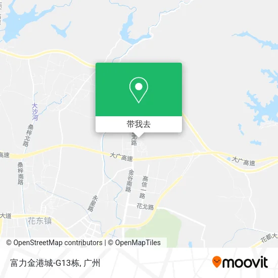 富力金港城-G13栋地图