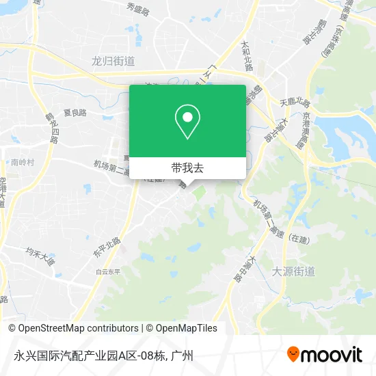 永兴国际汽配产业园A区-08栋地图