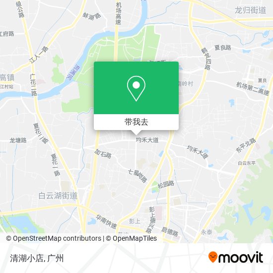 清湖小店地图