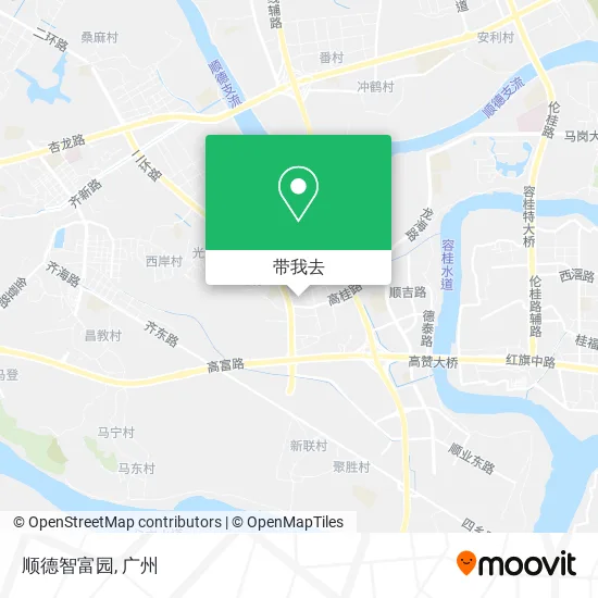 顺德智富园地图