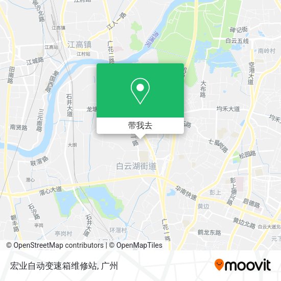 宏业自动变速箱维修站地图