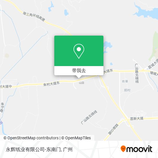 永辉纸业有限公司-东南门地图