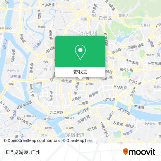 E喵桌游屋地图