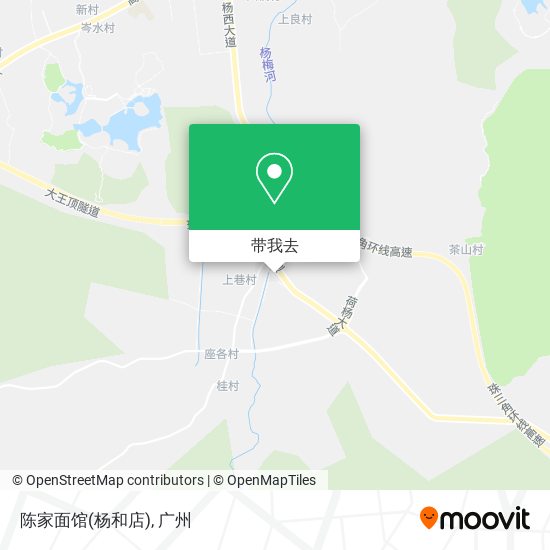 陈家面馆(杨和店)地图