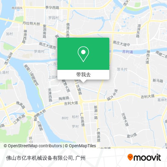 佛山市亿丰机械设备有限公司地图