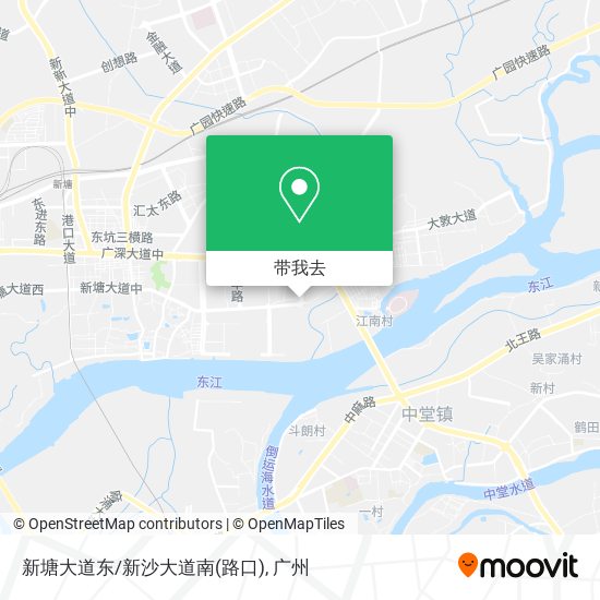 新塘大道东/新沙大道南(路口)地图