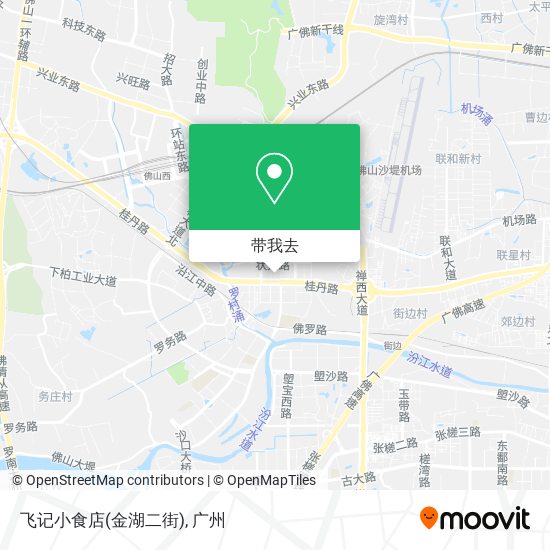 飞记小食店(金湖二街)地图