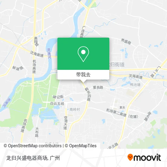 龙归兴盛电器商场地图