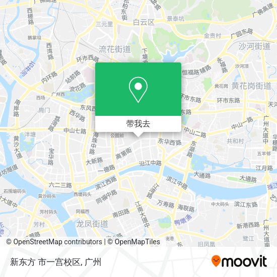 新东方 市一宫校区地图