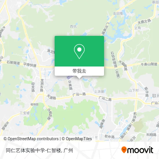 同仁艺体实验中学-仁智楼地图