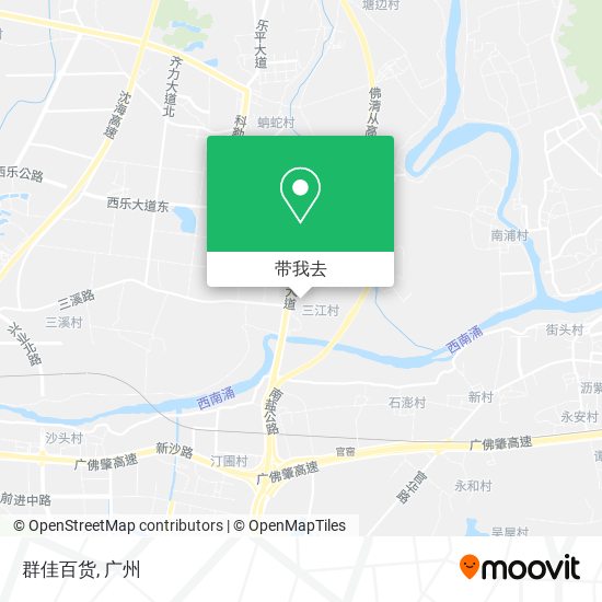 群佳百货地图