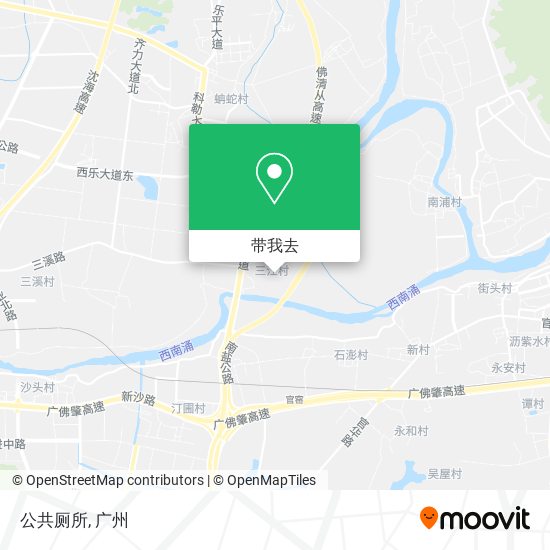 公共厕所地图