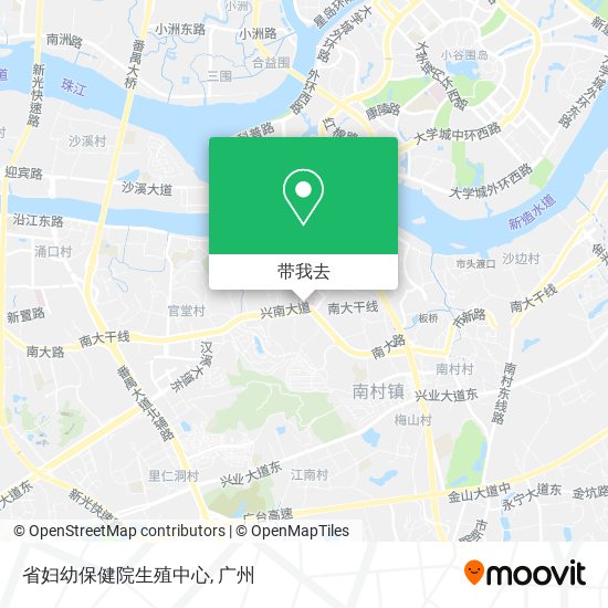 省妇幼保健院生殖中心地图