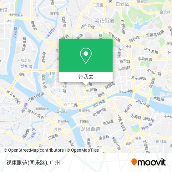 视康眼镜(同乐路)地图