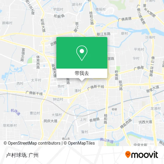 卢村球场地图