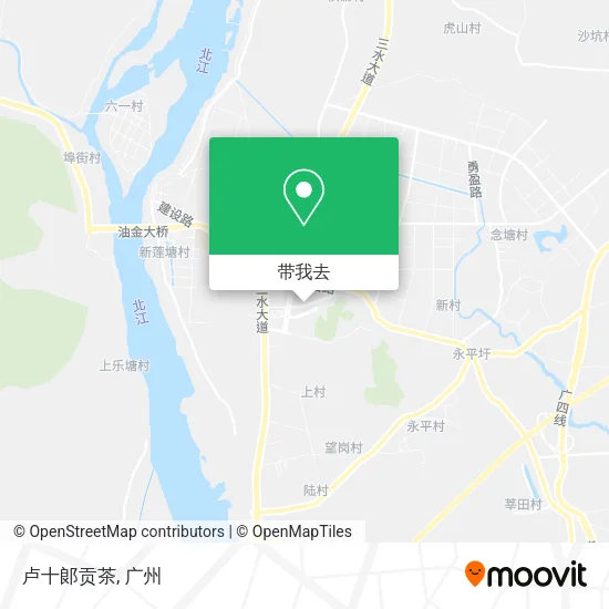卢十郞贡茶地图